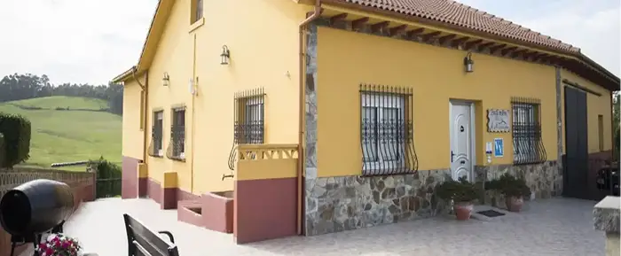 Startseite des Landhauses „María la Carbayeda“