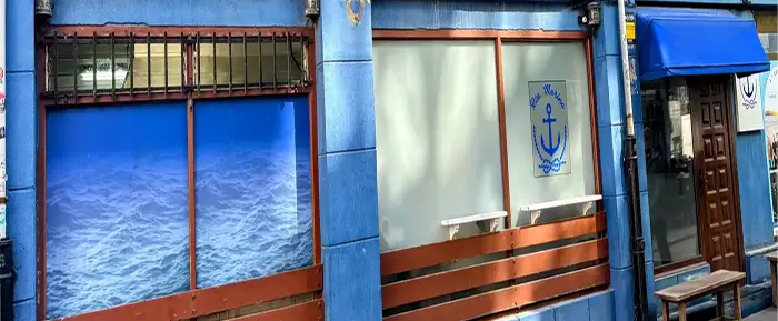 Front Page: Marino Restaurant in Luanco