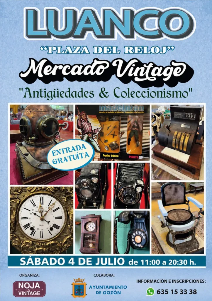 Marché vintage, samedi 4 juillet